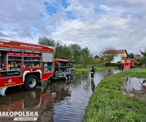 Podtopienia w Oświęciumiu