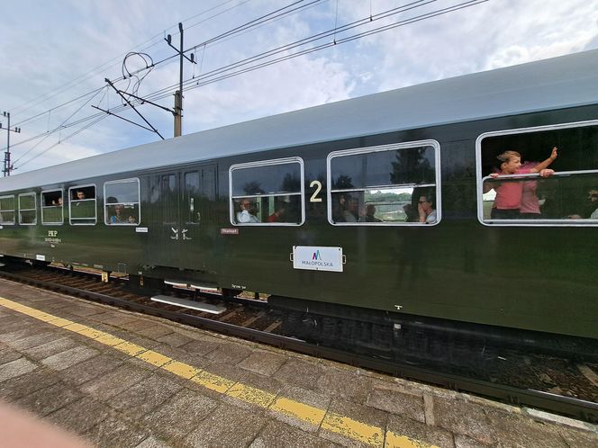 Pociąg Retro 2025 - Pleśna - Łowczówek - Tuchów