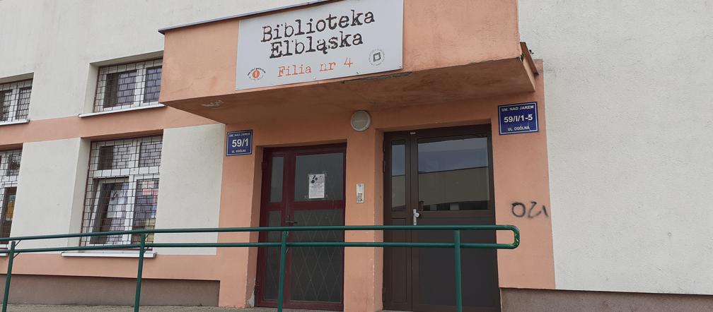 Biblioteka Elbląska Filia nr 4 - wejście