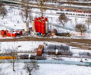 Budowa tramwaju do Dworca Zachodniego w styczniu 2025