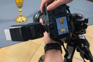 ​Policjanci znakowali zabytki w Opactwie Benedyktynów w Lubiniu