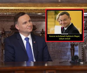 Ostatni dzień Andrzeja Dudy w Pałacu Prezydenckim. Jak internauci zapamiętali go jako głowę państwa?