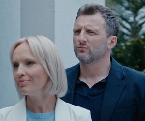 M jak miłość odc. 1886. Dorota (Iwona Rejzner), Bartek (Arkadiusz Smoleński)