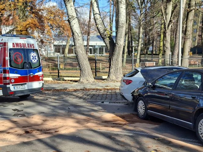 Wypadek na ul. Konstytucji 3-go Maja w Starachowicach