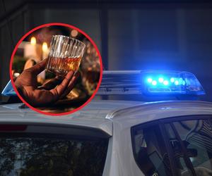 Chciał napić się whisky, ale za darmo. Wybiegając ze sklepu wpadł na policjanta