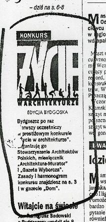 ŻYCIE W ARCHITEKTURZE. Bydgoszcz