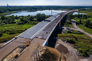 Plac budowy S1 Oświęcim - Dankowice w sierpniu 2024