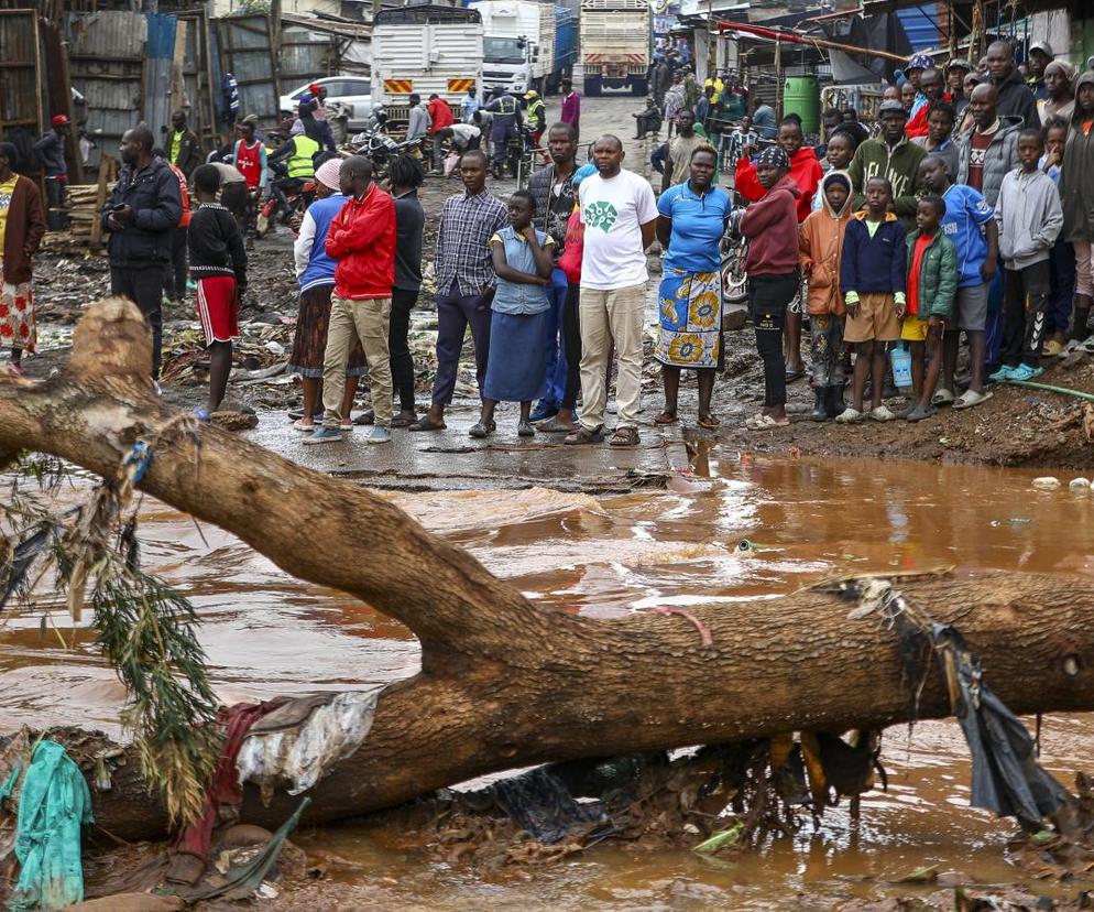 Gwałtowne powodzie w Kenii. Wiele ofiar. Woda porwała matkę z dziećmi!