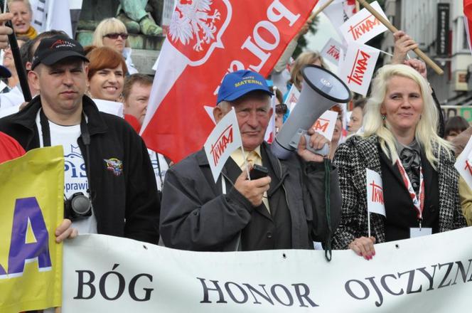 manifestacja pis telewizja trwam