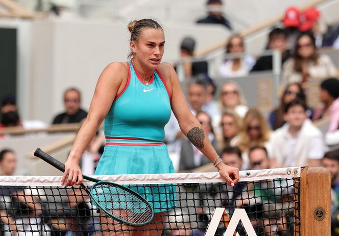 Aryna Sabalenka we łzach po porażce w finale Roland Garros