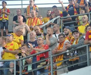 Korona Kielce - Cracovia. Zdjęcia kibiców podczas meczu. 10 sierpnia 2024