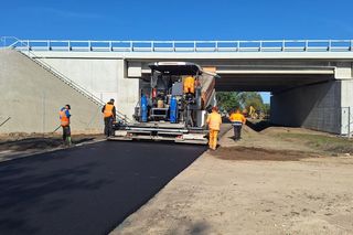 Budowany odcinek S61 Łomża Zachód-Stawiski