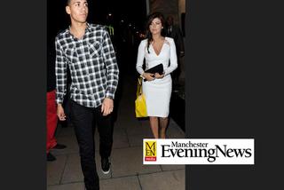 Wigilia Manchesteru United, Chris Smalling z dziewczyną Sam Cooke