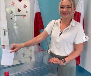 Wybory Prezydenckie 2025: Tak głosują gwiazdy w drugiej turze! Barbara Kurdej-Szatan