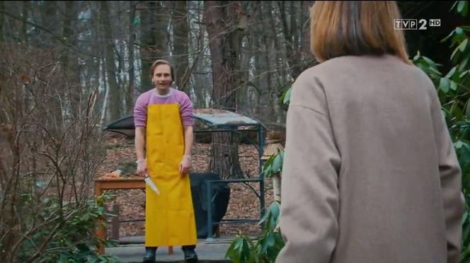 Barwy szczęścia odc. 1882. Krzepiński (Marek Kossakowski), Alicja Umińska (Monika Dryl)