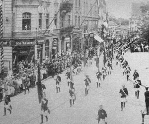 Ulica 11 Listopada w Olsztynie dawniej wyglądała zupełnie inaczej. Nosiła imię niemieckiego inżyniera