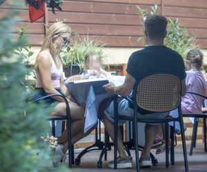 Agnieszka Kaczorowska i Marcin Rogacewicz wybrali się na rowery 