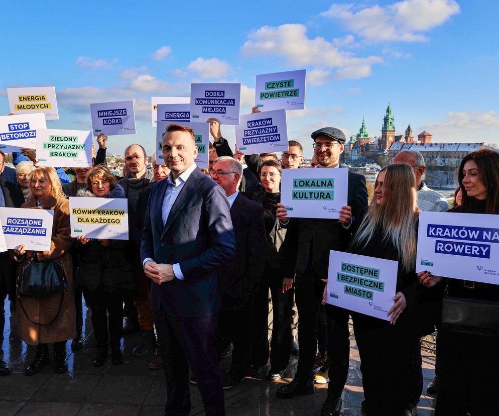Łukasz Gibała kandydatem na prezydenta Krakowa. Obiecuje bardziej zielone miasto z lepszą komunikacją