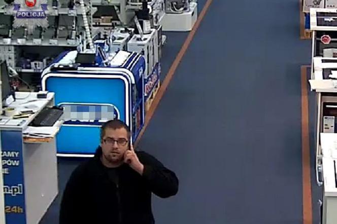 Ukradł telefon z galerii handlowej. Rozpoznajesz złodzieja?
