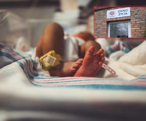 Śliczna dziewczynka znaleziona w oknie życia