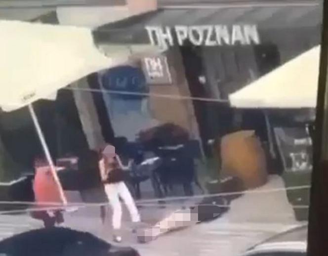 Egzekucja w restauracji w centrum Poznania