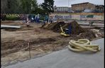 Budowa parkingu przy Ćwiczni w Lesznie