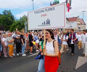 Parada załóg The Tall Ships Races 2024 w Szczecinie