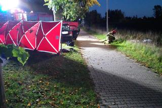 Tragiczny wpadek w Trzciance. Mariusz rozbił się na drzewie