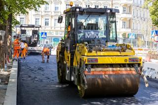 plac Zwycięstwa asfalt