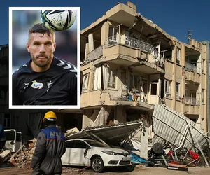 Lukas Podolski nie pozostał obojętny na tragedię. Jego fundacja pomaga Turcji, szlachetny gest