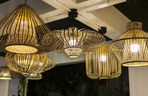 Lampy bambusowe 