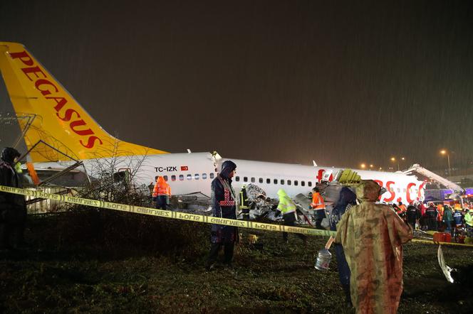 Katastrofa samolotu w Stambule