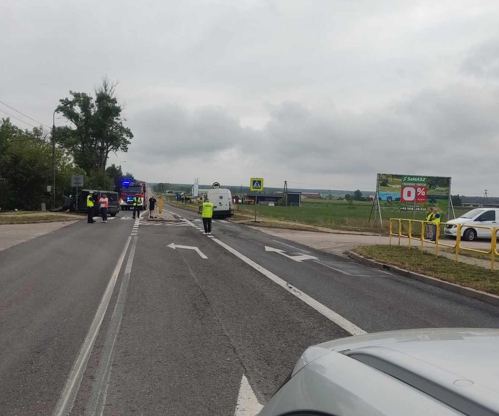 Miecze. Wypadek na trasie Grajewo - Rajgród. Pięć osób rannych