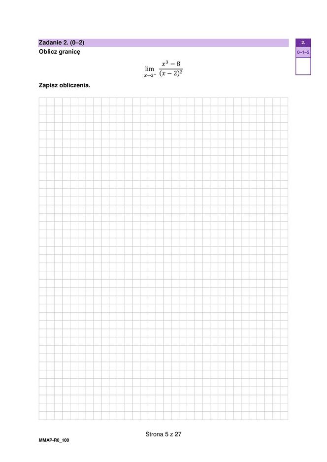 Matura z matematyki rozszerzonej – ARKUSZ FORMUŁA 2015