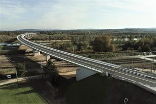 Najdłuższy most w Małopolsce - most nad Dunajcem