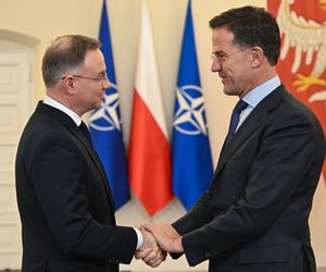 Prezydent Andrzej Duda spotkał się z nowym sekretarzem generalnym NATO Markiem Rutte