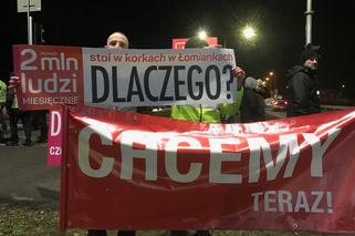 Dzisiaj protest w Łomiankach. Po południu czekają nas spore utrudnienia