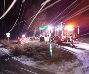 Tragedia na drodze pod Sokółką. Nie żyje trzech nastolatków, jeden jest ranny