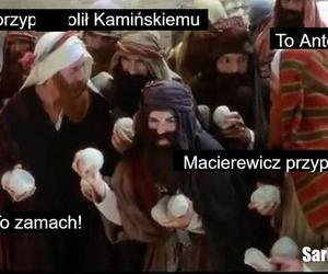 Bitwa przed Sejmem. Macierewicz szarpał się z Kamińskim
