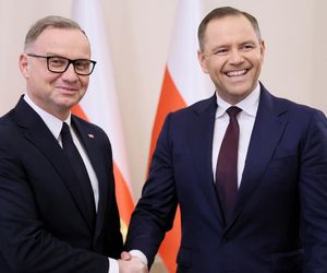 Karol Nawrocki u Andrzeja Dudy. Pierwsze spotkanie po wygranych wyborach