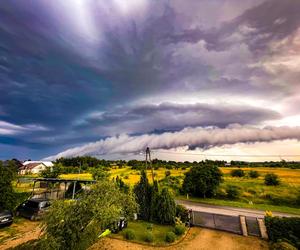 Armagedon pogodowy nad woj. śląskim. Zdjęcie z Częstochowy