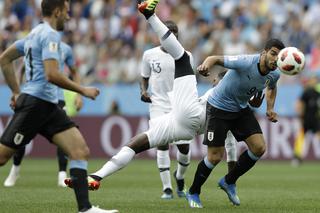 MŚ Rosja 2018. Ćwierćfinał: Urugwaj-Francja: Paul Pogba i Luis Suarez