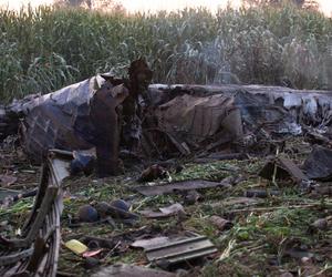 Rozbił się ukraiński samolot transportowy. Na pokładzie niebezpieczne materiały [ZDJĘCIA, WIDEO]