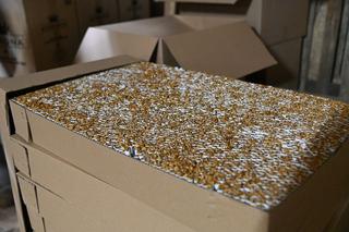 Duża akcja lubelskich funkcjonariuszy. Zlikwidowali nielegalną fabrykę papierosów [zdjęcia, wideo]