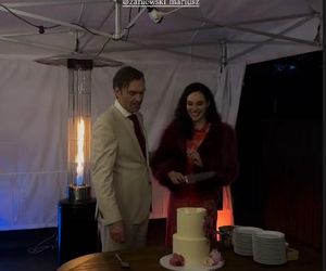 Mariusz Zaniewski z ukochaną