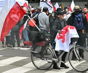 Protest w Warszawie 