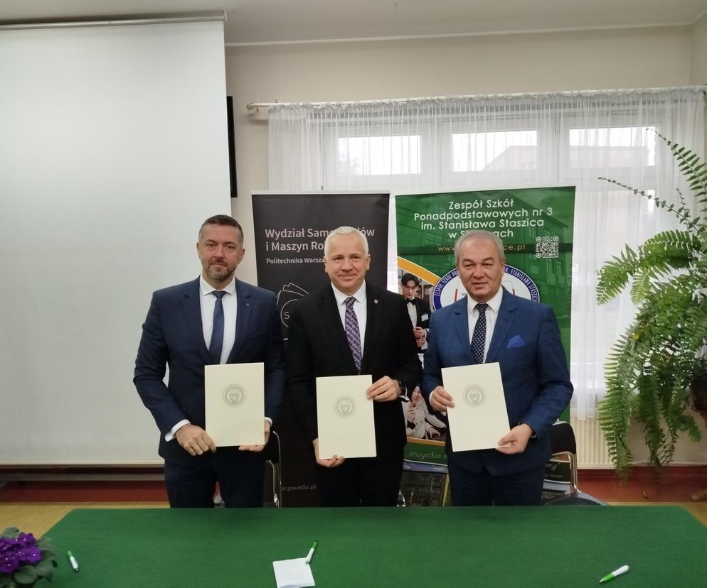 ZSP nr 3 w Siedlcach rozwija współpracę z Politechniką Warszawską