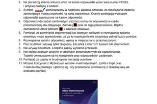 Matura 2025 - matematyka