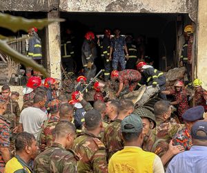Tragedia w Bangladeszu. Samolot rozbił się na terenie szkoły – dziesiątki ofiar