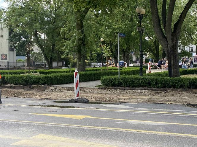 Kolejne utrudnienia na skrzyżowaniu ulic Floriańskiej i Piłsudskiego. Wiemy jak długo potrwają
